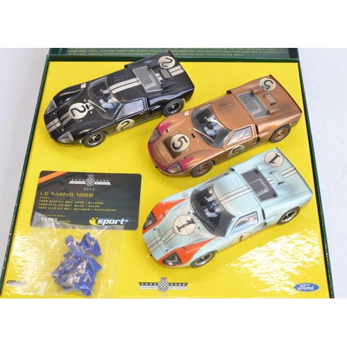 175 - Scalextric C2529 limited edition Goodwood Festival Of Speed Le Mans 1966 3 Ford GT40 (weathered) car... 