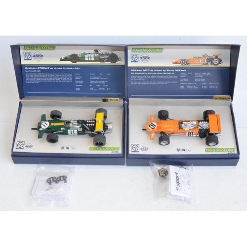 178 - Four boxed as new limited edition Legends Series Scalextric slot car models to include C3542a Team L... 