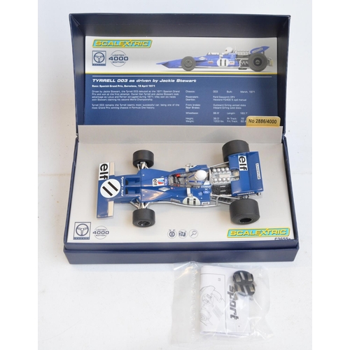 179 - Three boxed as new limited edition Legends Series Scalextric slot car models to include C3655A Tyrre... 