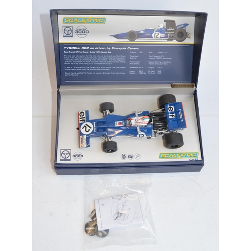 179 - Three boxed as new limited edition Legends Series Scalextric slot car models to include C3655A Tyrre... 