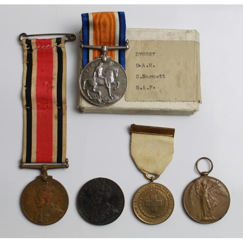 534 - Two medals for faithful service in the Special Constabulary to William E Grace, and Arthur Lockey, W... 