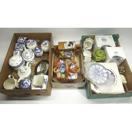 260 - Collection of Ringtons collectables, incl. 'Millennium Celebrations' and 'Monty Basket' teapots (qty... 