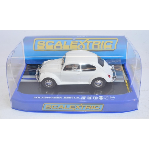 200 - Two Scalextric Volkswagen vans to include C3395 Camper Van Type 1b and C3645 Panel Van Type 1b Chuck... 