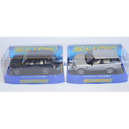 204 - Collection of 10x 1/32 scale slot car models to include C2808 Police Range Rover, C2877 HM Coastguar... 