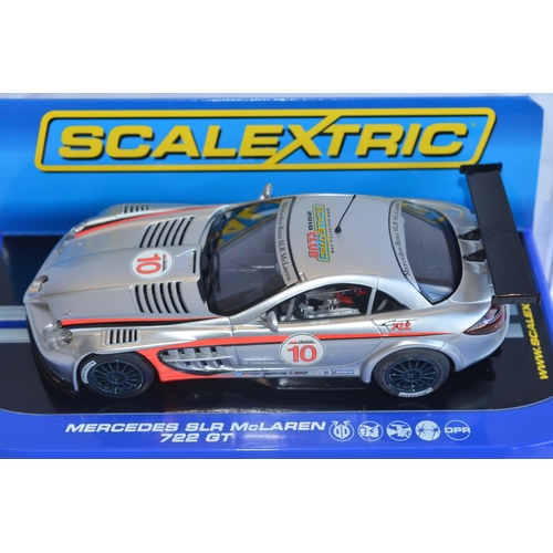 206 - Six Scalextric 1/32 scale racing slot car models to include limited edition C2936 Scalextric Club La... 