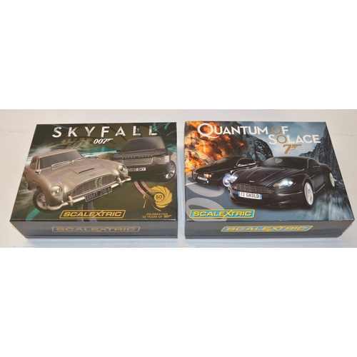 215 - Scalextric C3268A limited edition James Bond Skyfall 2 car set (1855/3500) with Aston Martin DB5 and... 