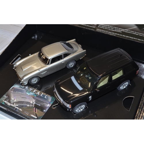 215 - Scalextric C3268A limited edition James Bond Skyfall 2 car set (1855/3500) with Aston Martin DB5 and... 