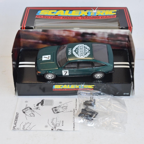 232 - Eight vintage Scalextric 1/32 scale Rover 3500 models to include C362 Police car (missing box insert... 