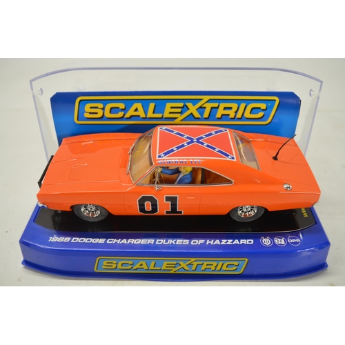 237 - Scalextric C3044 Dukes Of Hazzard 1969 Dodge Charger in as new unused condition with spare braid set... 