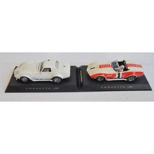 250 - Six 1/32 scale Chevrolet Corvette L-88 slot car racing models from Scalextric to include limited edi... 