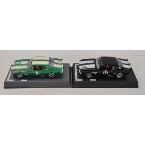 252 - Seven 1/32 scale Chevy Camaro slot car racing models from Pioneer to include P033 '68 Z-28 Club Spor... 