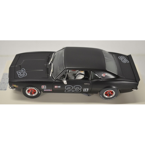 255 - Six 1/32 scale J-Code Special slot car racing models from Pioneer to include J111013 '68 Dodge Charg... 