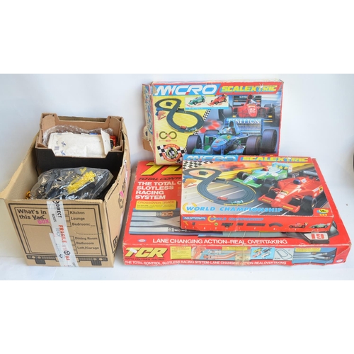 268 - Comprehensive collection of 1/64 scale Micro Scalextric to include boxed F1 sets (all A/F, some corr... 