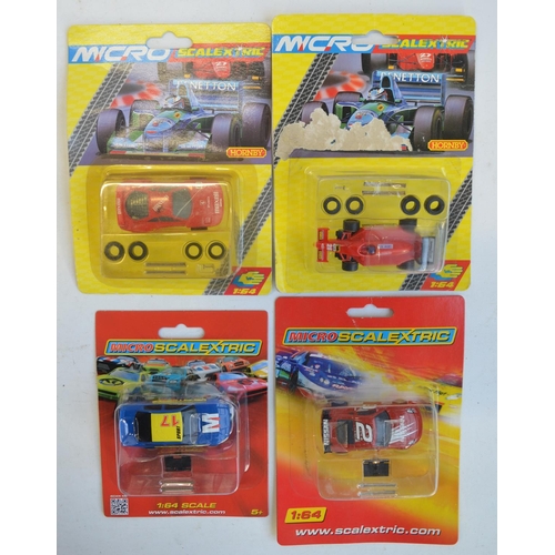 271 - Collection of Micro Scalextric racing slot cars and boxed sets, all factory sealed and unused (packa... 