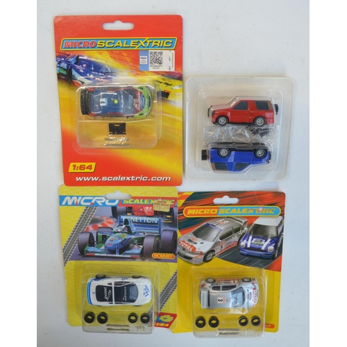 271 - Collection of Micro Scalextric racing slot cars and boxed sets, all factory sealed and unused (packa... 