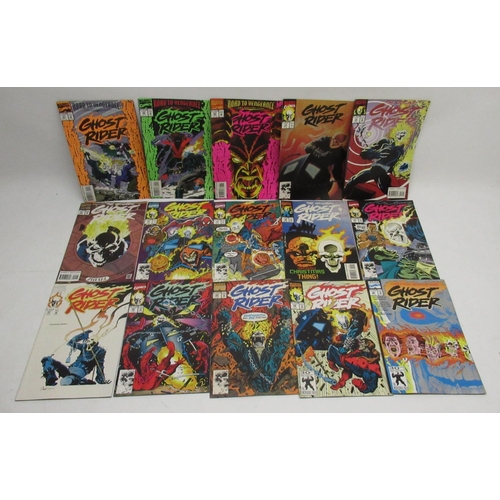 401 - Marvels Ghost Rider - Ghost Rider & Blaze Spirits of Vengeance (1992-1994) #1-9, 11, 12, 15-19 & 23,... 