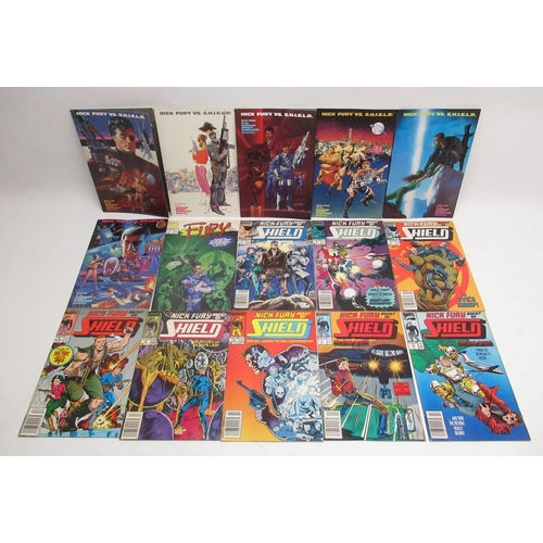 402 - Marvels Nick Fury - Nick Fury vs Shield Book 1-6, Fury #1, Nick Fury Agent of Shield Vol.2 (1989-199... 