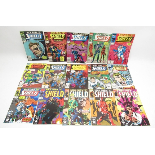 402 - Marvels Nick Fury - Nick Fury vs Shield Book 1-6, Fury #1, Nick Fury Agent of Shield Vol.2 (1989-199... 