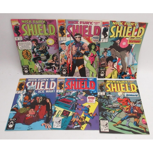 402 - Marvels Nick Fury - Nick Fury vs Shield Book 1-6, Fury #1, Nick Fury Agent of Shield Vol.2 (1989-199... 