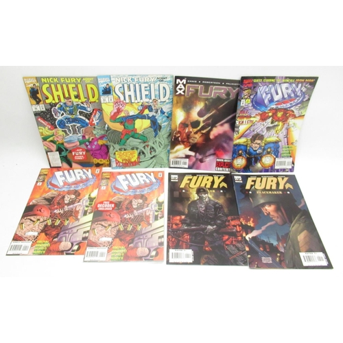 402 - Marvels Nick Fury - Nick Fury vs Shield Book 1-6, Fury #1, Nick Fury Agent of Shield Vol.2 (1989-199... 