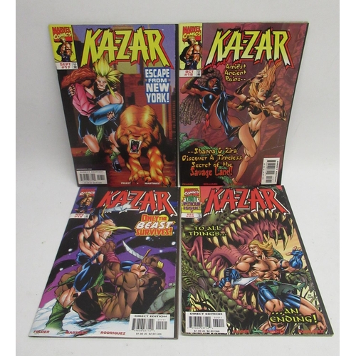 405 - Marvels Ka-zar: Astonishing Tales featuring Ka-Zar Lord of the Jungle #9-11 & 13-20, Ka-Zar Lord of ... 