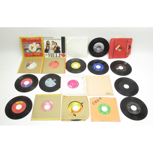 451 - Assorted collection of vinyl LPs and 45 RPM's inc. Neil Diamond, Status Quo, Elton John, Jean Michel... 