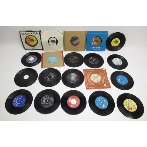 451 - Assorted collection of vinyl LPs and 45 RPM's inc. Neil Diamond, Status Quo, Elton John, Jean Michel... 