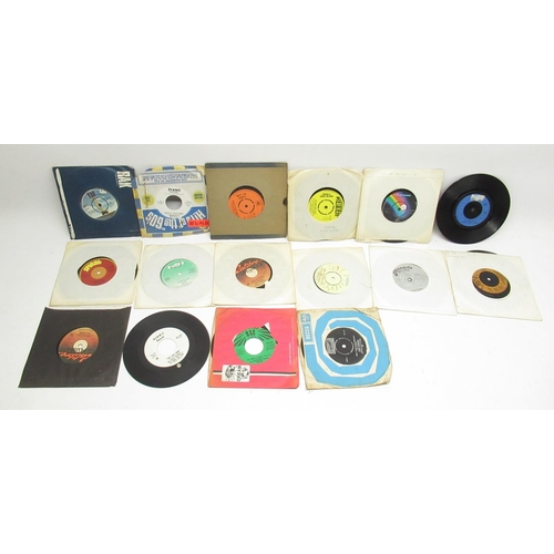 455 - Collection of 45 RPM records inc. Eddy Grant, Willy Finlayson, Leif Garrett, Boy George, Wet Wet Wet... 