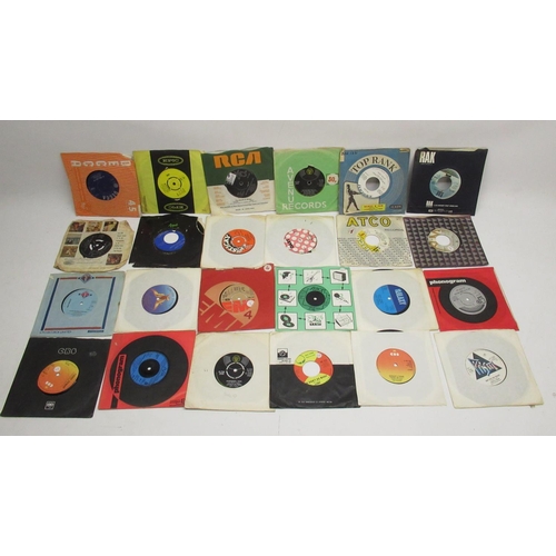 455 - Collection of 45 RPM records inc. Eddy Grant, Willy Finlayson, Leif Garrett, Boy George, Wet Wet Wet... 