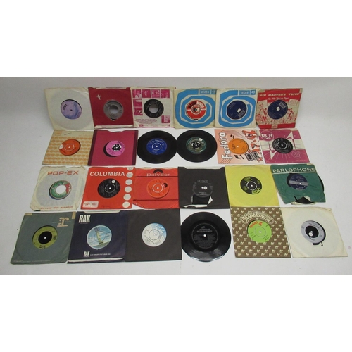 455 - Collection of 45 RPM records inc. Eddy Grant, Willy Finlayson, Leif Garrett, Boy George, Wet Wet Wet... 