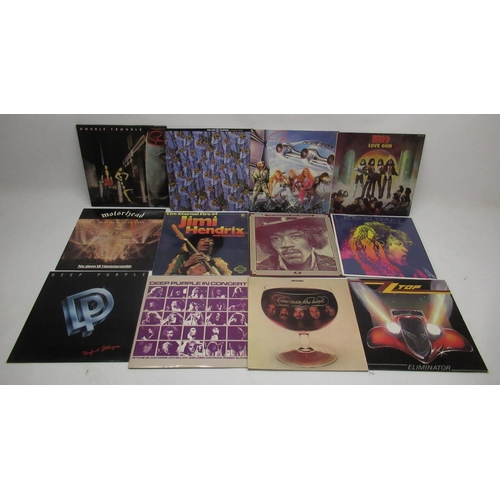 459 - Mixed collection of Rock and Metal LPs inc. Whitesnake, Black Sabbath, Meatloaf, ACDC, Thin Lizzy, P... 