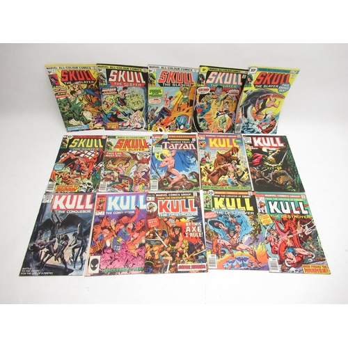 406 - Marvel - Skull the Slayer #2-7 & 10, Edgar Rice Burroughs Jungle Tales of Tarzan #1, Kull the Conque... 