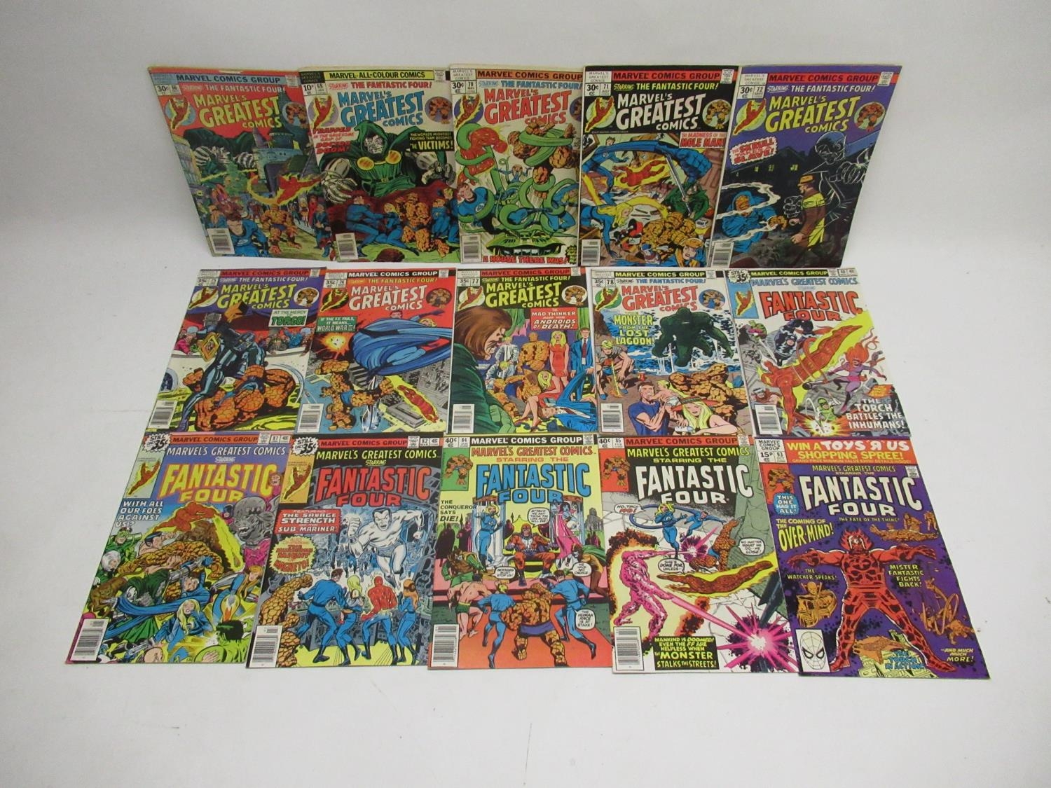 Marvel's Fantastic Four - Large collection of mixed comics inc ...