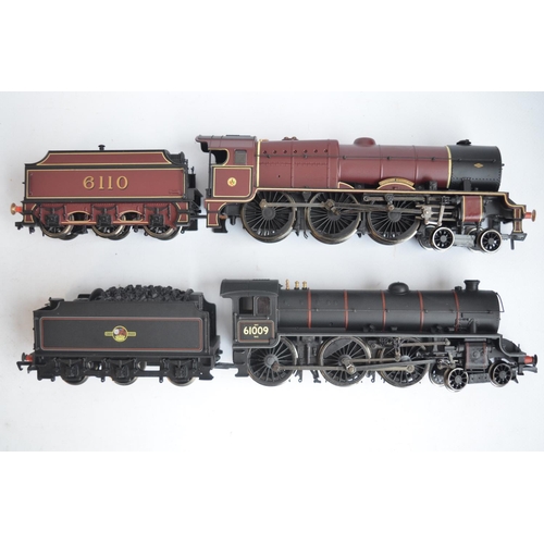 277 - Two limited edition OO gauge electric steam locomotive presentation models by Bachmann to include Ha... 