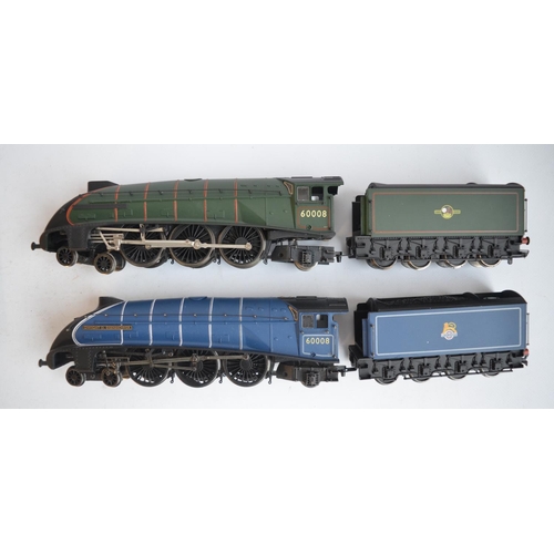 278 - Two limited edition OO gauge electric Class A4 Dwight D Eisenhower steam locomotive presentation mod... 