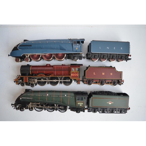 279 - Two limited edition OO gauge electric steam locomotive presentation models by Bachmann to include LM... 