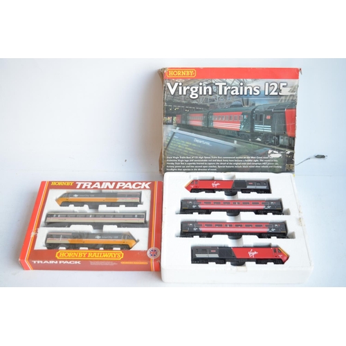 282 - Hornby OO gauge R401 Inter-City 125 Train Pack Executive Livery (models excellent, box good) and Vir... 