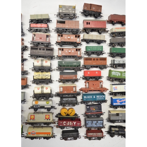 306 - Collection of previously used OO gauge rolling stock from Hornby, Triang, Wrenn and Hornby Dublo. Qt... 