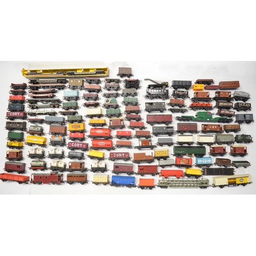 307 - Collection of previously used OO gauge rolling stock from Hornby, Triang, Wrenn and Hornby Dublo. Qt... 