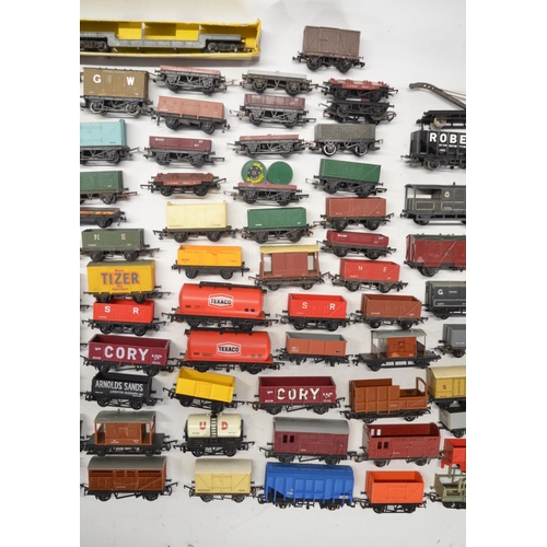 307 - Collection of previously used OO gauge rolling stock from Hornby, Triang, Wrenn and Hornby Dublo. Qt... 