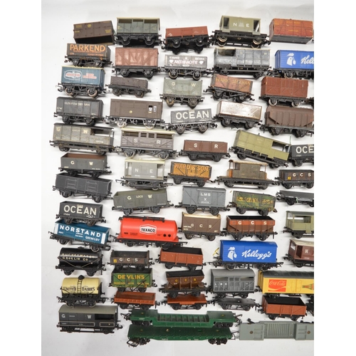 308 - Collection of previously used OO gauge rolling stock from Hornby, Triang, Wrenn, Hornby Dublo etc an... 