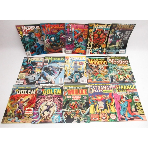 419 - Assorted Collection of Marvel comics inc. Hellstorm: Prince of Lies (1993-1994) #1-11, 17 & 21, Morb... 