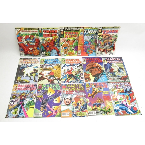 422 - Marvel - collection of Marvel Two-In-One, Marvel Fanfare, Marvel Presents, Marvel Comics Presents, e... 