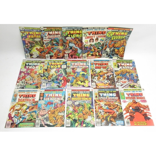 422 - Marvel - collection of Marvel Two-In-One, Marvel Fanfare, Marvel Presents, Marvel Comics Presents, e... 