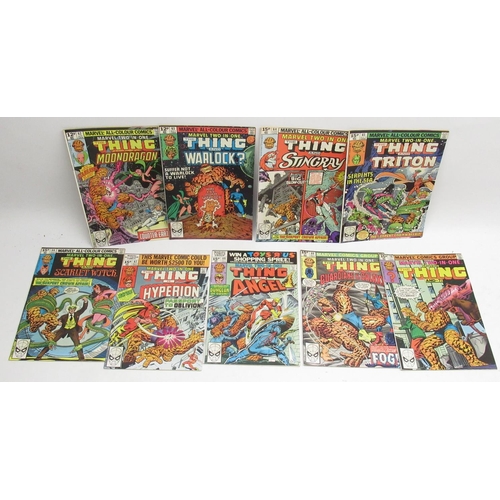 422 - Marvel - collection of Marvel Two-In-One, Marvel Fanfare, Marvel Presents, Marvel Comics Presents, e... 