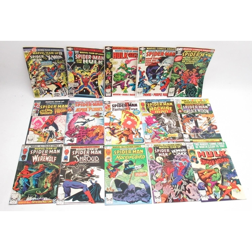 423 - Marvel - collection of Marvel Team-Up, Spiderman Team-Up, Marvel Triple Action, etc. (approx. 170)