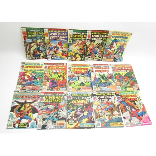 423 - Marvel - collection of Marvel Team-Up, Spiderman Team-Up, Marvel Triple Action, etc. (approx. 170)