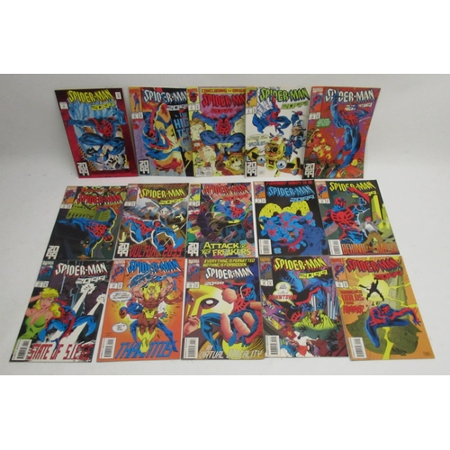 424 - Marvels Spider-Man - Spiderman 2099 (1992-1996) #1-19, 20(x2) 21-34, 36-40 & 41-46, Spiderman 2099: ... 