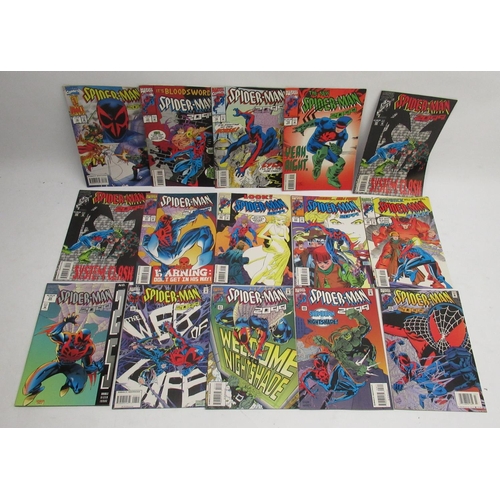 424 - Marvels Spider-Man - Spiderman 2099 (1992-1996) #1-19, 20(x2) 21-34, 36-40 & 41-46, Spiderman 2099: ... 