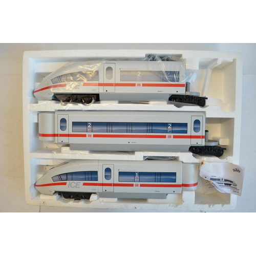 317 - LGB Toy Train G gauge 90610 ICE Train Set (box poor but models in excellent condition with instructi... 